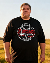 Possessed Men's Big & Tall Long Sleeve Cotton T-Shirt